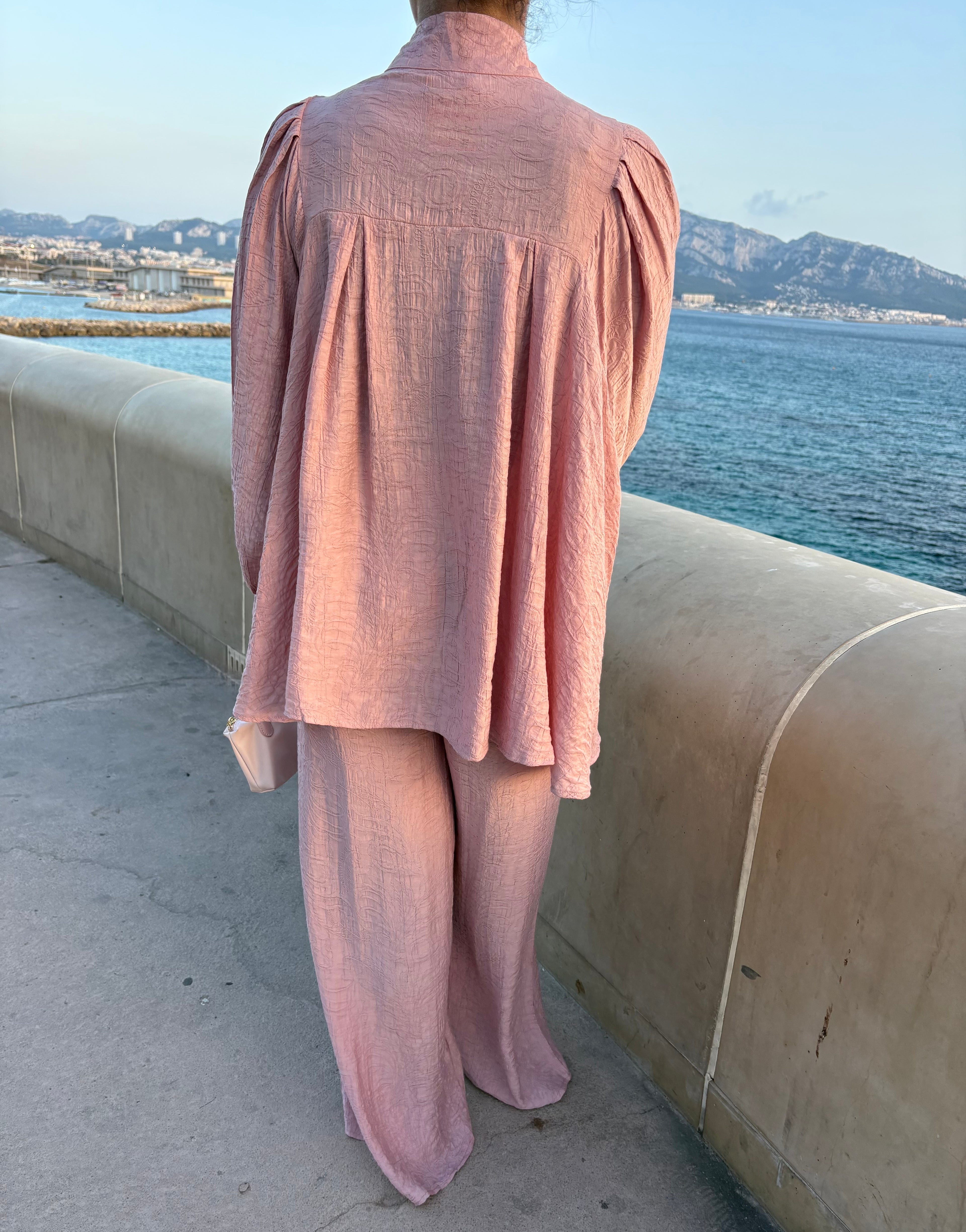 Ensemble Yasmine Rose poudré
