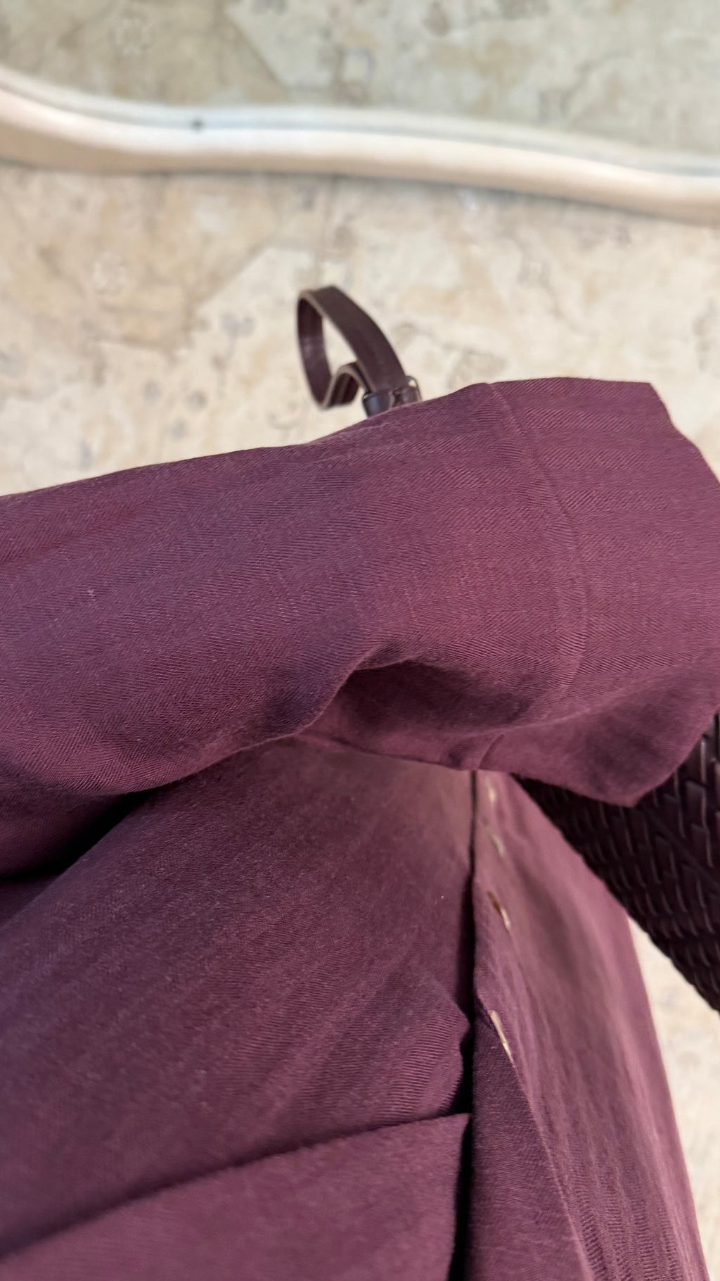 Robe chemise Alya Prune