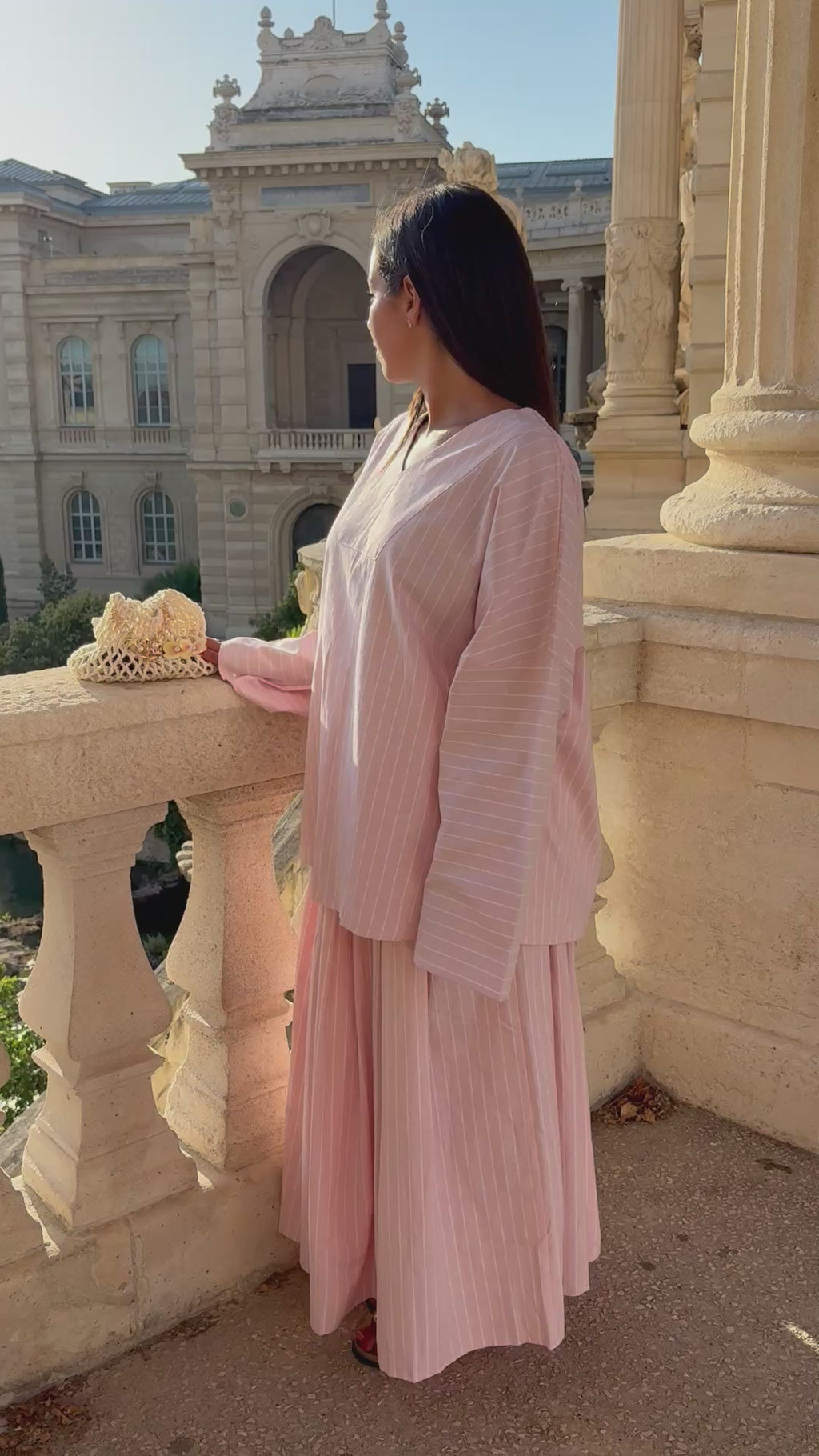 Ensemble Yara Rose poudré